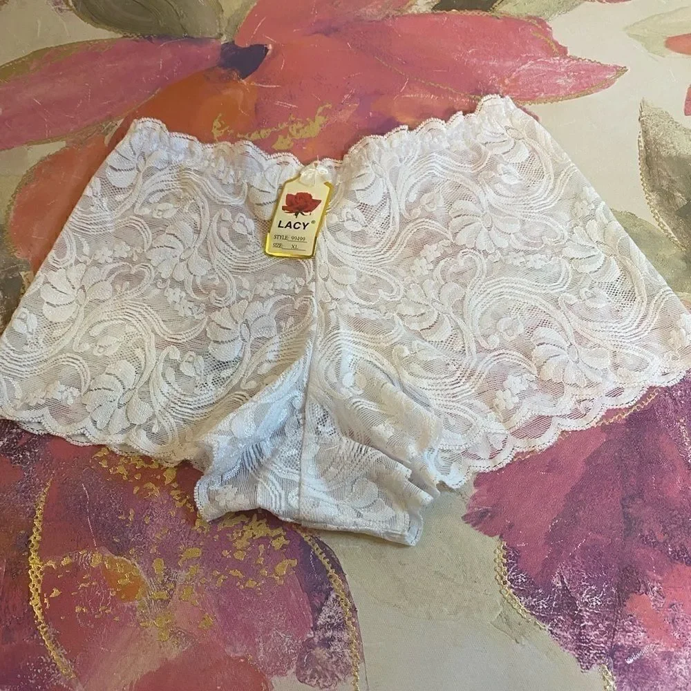 Lacy Boyshorts sexy panties pack of 2 size XL